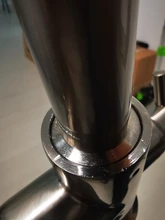 Filtro de grifo de cocina cromado para beber agua pura grifo de cocina montado dos manijas 3 vías agua caliente y fría grifería de cocina