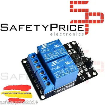 

2 Channel RELE 5V 10A module for ARDUINO ARM PIC AVR DSP RELAY RASPBERRY PI