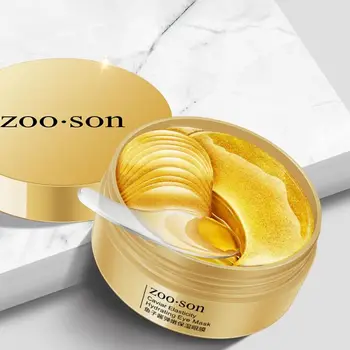 

Hydrogel patches for the skin around the eyes with red caviar extract and gold Zoo-son, 60 PCs.