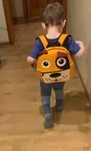 Mochilas de animales en 3D para niños y niñas, morral escolar de neopreno con dibujos animados para guardería, 2020