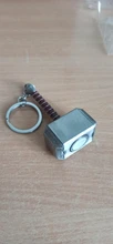 LLavero de Metal con forma de martillo de Thor para hombre y mujer, accesorios para seguidores de películas, 2021