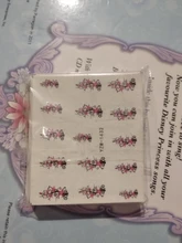 Temporary-Tattoos-Tools Stickers Decals Flower Nail-Art Water-Transfer-Tips Beauty Cat