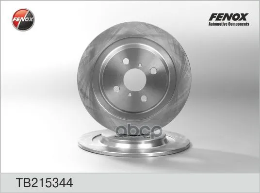 Диск Тормозной Toyota Yaris 06- Tb215344 FENOX арт. TB215344