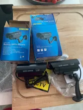 Cámara ficticia falsa CCTV seguridad al aire libre impermeable pato señuelo IR LED Flash wifi Led rojo maniquí cámara de videovigilancia