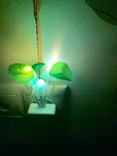 Luminaria-Lamp Mushroom Night-Light Us-Plug LED Induction-Dream Novelty Fungus 220V EU