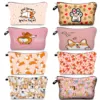 New Corgi Dog Print Makeup Bag Durable Travel Bags Boys Pencil Cases  Present High Quality Female Travel Outdoor Cosmetic Bag 1