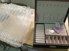 Joyero de terciopelo de doble capa, caja de almacenamiento de joyería europea de cuero de alta capacidad, soporte de joyería de gran espacio, caja de regalo