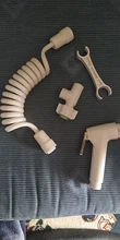 1Set Toilet Bidet Tap Handheld Shower Sprayer Female Hygeian Flushing Device Kit