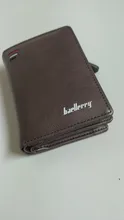 Billetera corta con cremallera para hombre, monedero Vintage de gran capacidad, tarjetero de marca de lujo