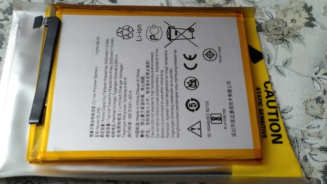 Отзыв о товаре Новый высококачественный аккумулятор 3500 мАч BL298 LB002 3000 мАч для Lenovo S5 K520 K520T S5pro S5 Pro GT L58041 L58091 аккумулятор + Инструменты от пользователя S***v