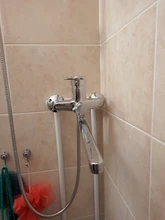 Shower Faucet Spray-Painting Bathroom-Tap Brass Frap White Outlet Body-Surface