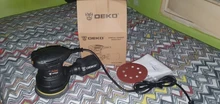 DEKO-LIJADORA ORBITAL Random DKSD125J1, 350W, con escape de polvo y depósito de polvo híbrido