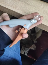 Perro tijeras de uñas para uñas Clippers de aseo de tijeras para garras de gato y perro productos con luz Led de tijeras de uñas SD