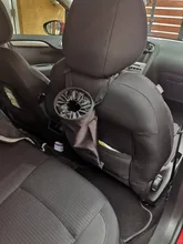 Papelera de moda para coche, contenedor de basura automático, bolsas de basura, herramientas de limpieza, accesorios, bolsa de basura trasera para asiento de coche