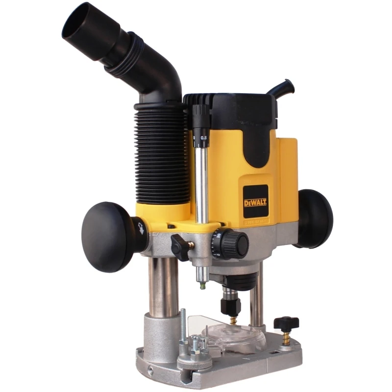 Фрезер электрический DeWalt DW621 (Мощность 1100Вт, регулировка скорости, глубина хода 55мм)