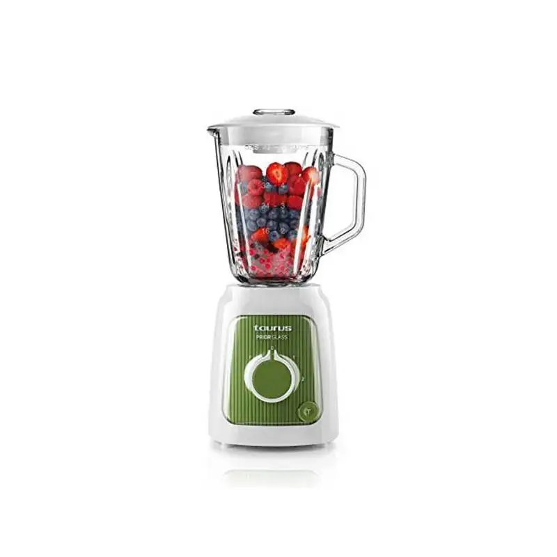Стеклянный блендер aurus Prior glass 1,5 L 600W белый зеленый