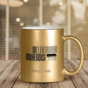 

Personalized Professional Micro Electronic Engineer Gilded Mug Cup-1