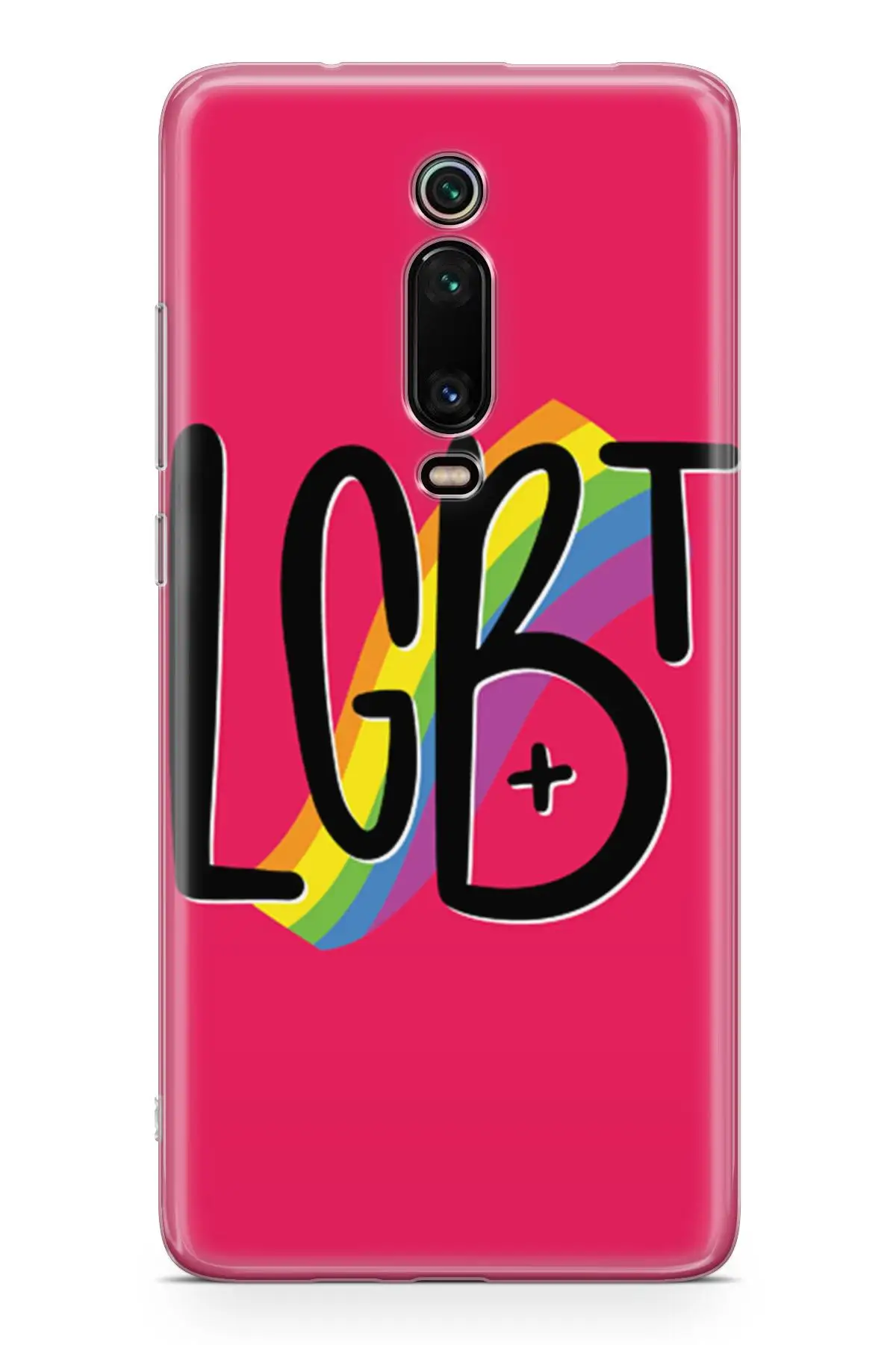 Чехол Lopard для Xiaomi Mi 9T Pro защитный силиконовый чехол задней панели Lgbt розовый узор |