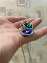SUMENG-collar con colgante de corazón de Titanic de OCéANO AZUL para hombre y mujer, regalo de joyería, 2021