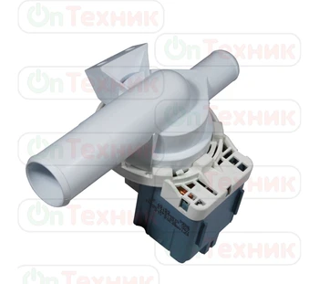

Washing machine pump 34W on 8-latch terminals back separate with snail