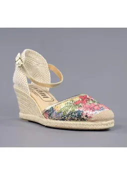 

Espadrilles wedge lentejuelas.1972