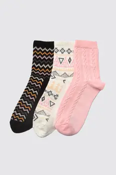 

Trendyol 3'lü Package Knitted Socks TWOAW21CO0156