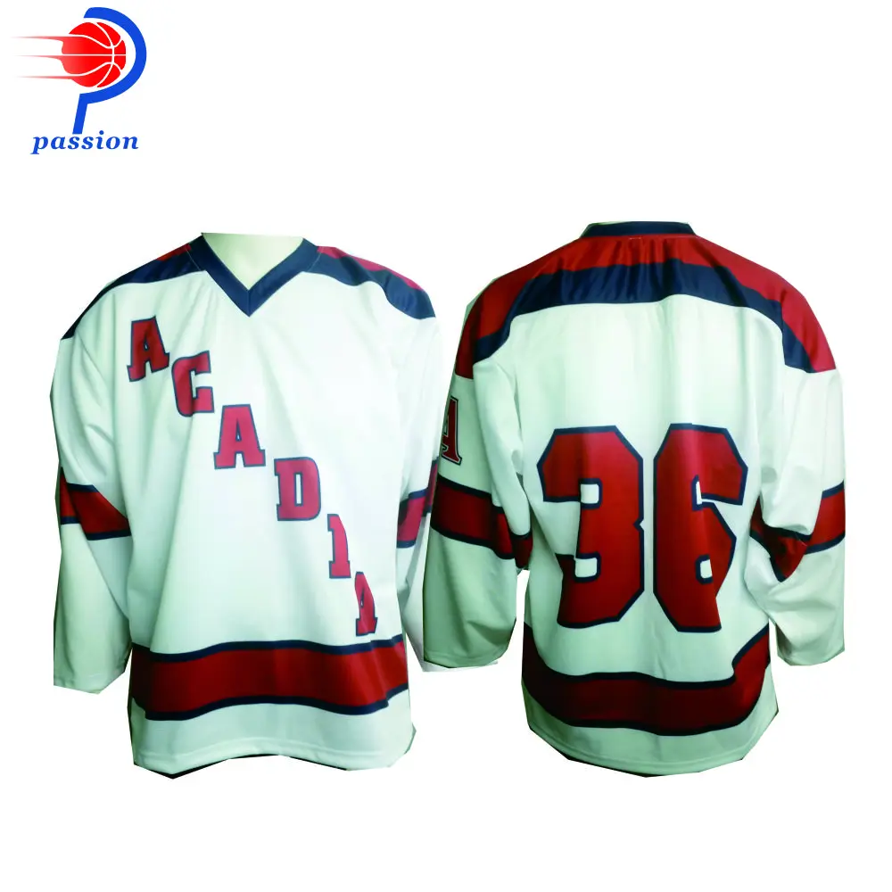 MOQ 10pcs 35 Each Custom Teamwear Sublimated Hockey Jerseys with Names