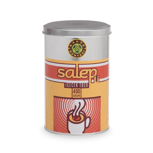 

Kahve Dunyasi Salep Tin Box 400 gr 14.1 oz Sahlep Sahlab