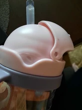 Taza De alimentación De bebé De 350ml con pajita para niños, nueva Taza De entrenamiento con pajita para aprender a beber