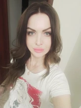 JONRENAU-Peluca de cabello sintético para mujer, cabellera artificial Lisa Natural con flequillo, color marrón degradado, Rubio medio, fibra resistente al calor