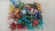 Figuras de acción de Pokémon Go para niños, 24/48/72/96/120/144, No se repiten, modelo de figuras de acción, juguete de Pikachu de 2,5-4cm, regalos de navidad