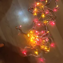 Led-String Lamp Garland Outdoor Waterproof Wedding/party-Decoration 9-Colors 10M 220V