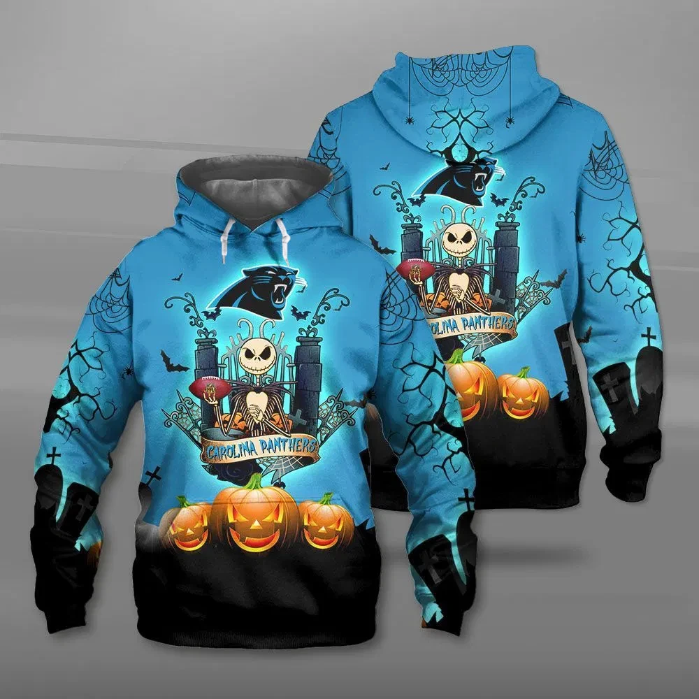 Fashion Carolina Panthers 3D Hoodie Cool Football Sweatshirt - Цвет: 01048