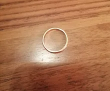 KNOCK titanio acero rosa oro Anti-alergia suave Simple boda parejas anillos bisutería para hombre o mujer regalo