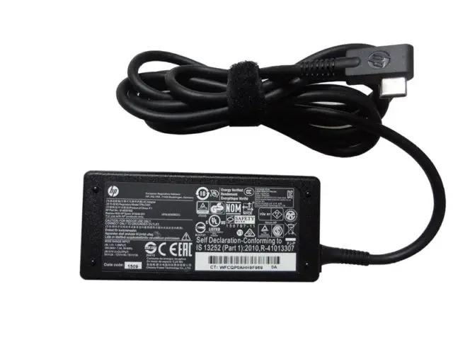 Блок питания для ноутбука HP 15V 3A Type-C 65W без сетевого кабеля ORG | Компьютеры и офис