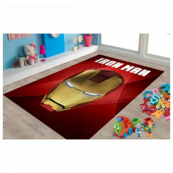 

Iron Man Patterned Carpet ,Non Slip Floor Carpet,Teen's Carpet,Turkish Rug