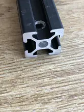 Arbitrary Cutting 1000mm 2020 Black Aluminum Extrusion Profile,Black Color.