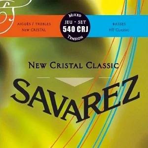 

540crj Cristal classic red/blue string kit for classical guitar Savarez