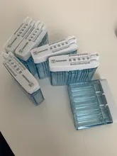 AZDENT-caja de esterilización de archivos dentales Endo, regla endoscópica, soporte de archivos de raíces, reutilizable y Autoclavable a 134 ℃