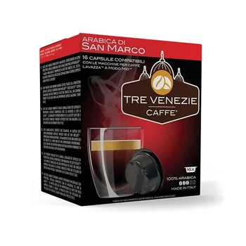 

ARABICA DI SAN MARCO, 16 capsules Tre Venezie compatibes Lavazza a modo mio