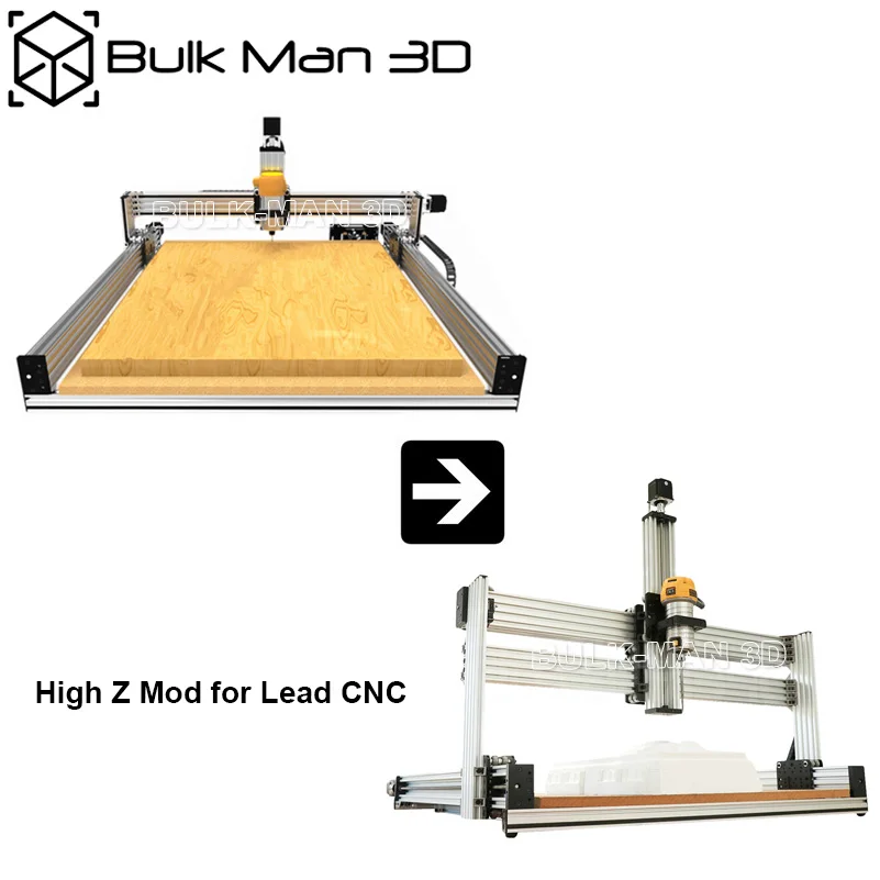 Высокая Z Mod комплект для свинца CNC, улучшенная Z ось высота модификации комплект для свинца CNC