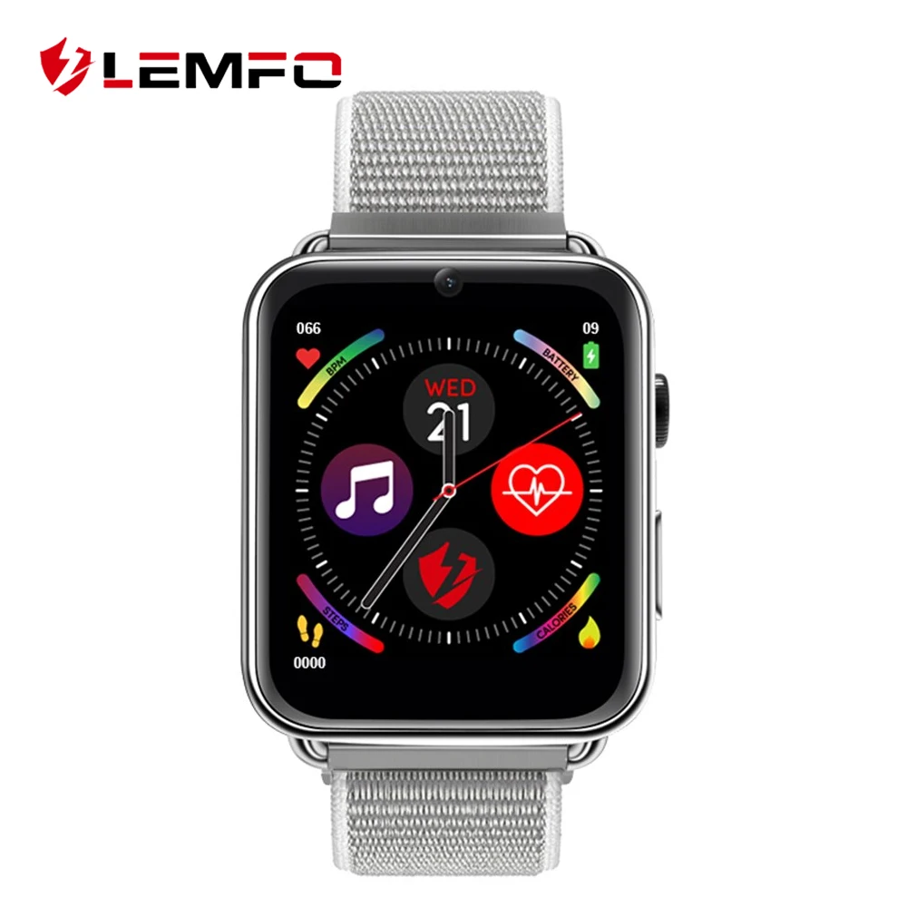 LEMFO LEM10 LTE 4G Smart Watch Android 7.1 1.82 Inch Big Screen 3GB+ 32GB Sim Camera 700mah Battery Smartwatch Men Women LEM 10