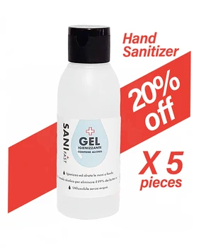 

Hand sanitizing gel 100ml Sanifast+ Portable sanitizer alcohol