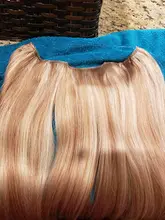 VeSunny-extensiones de cabello humano de Halo, cable de pesca Invisible, trama de cabello rubio, cinta para la cabeza con cables, extensiones de cabello de Halo, hecho a máquina, Remy