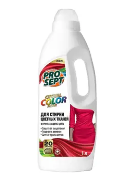 

Liquid detergent for colored products from any kind of fabrics