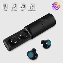 

TWS Wireless Bluetooth-compatible Earbuds Sports WaterProof Noise Cancelling Deep Bass Earphones With Microphone In Ear Headsets