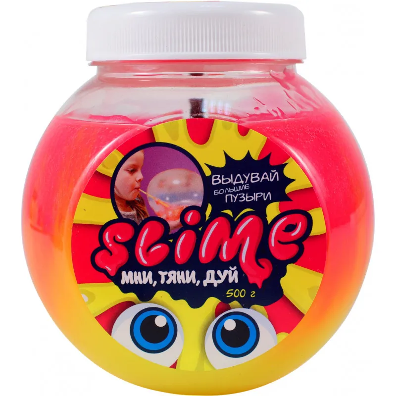 Slime "Mega Mix", розовый+ желтый