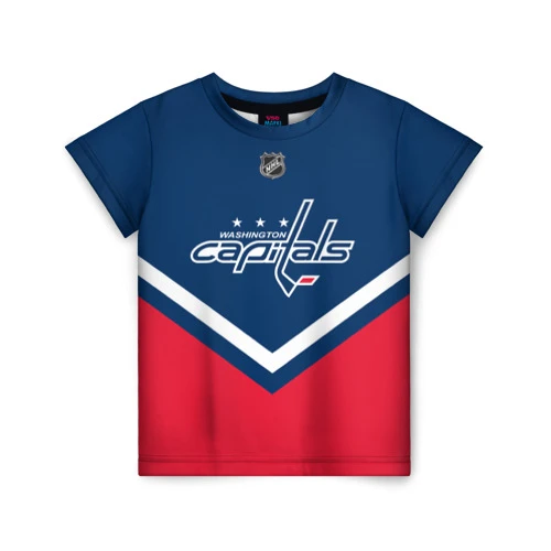 Jersey Washington Capitals 3D model