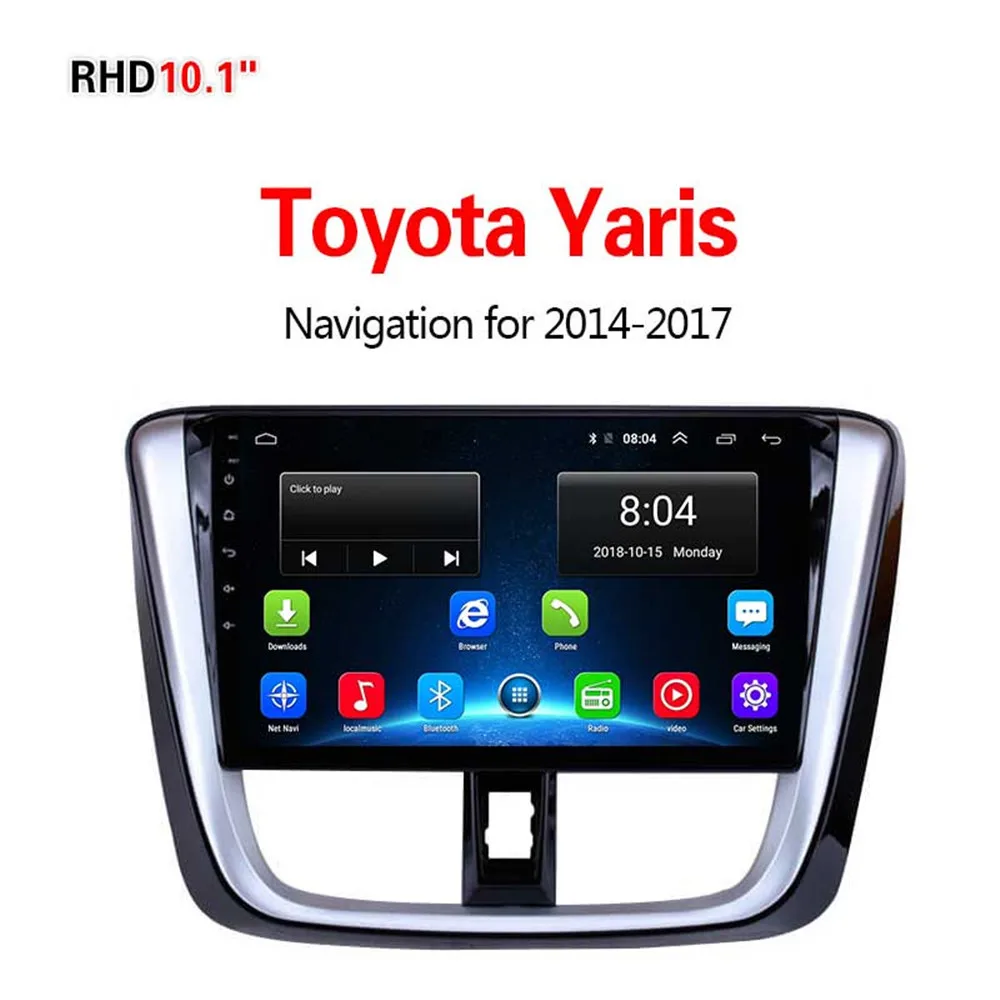 Lionet gps навигация для автомобиля Toyota Yaris- 10,1 дюймов RT1021Y - Размер экрана, дюймов: 4G1G16G
