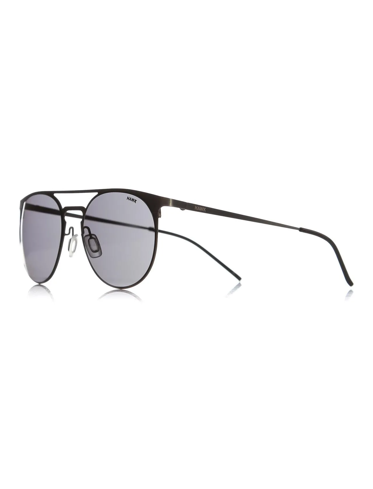 

Unisex sunglasses hw 1471 02 metal metallic organic round round 53-19-142 hawk